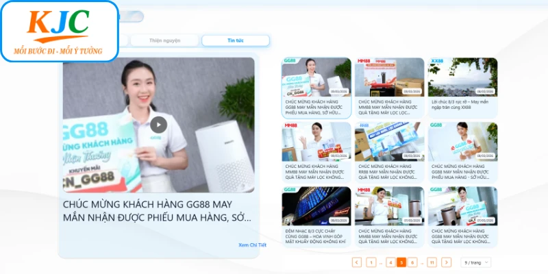 Cách liên minh thiết lập chuyên mục Blog